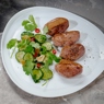 Фотография рецепта Утиная грудка с салатом из огурцов автор Еда