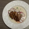 Фотография рецепта Утка с редисом и соусом  из йогурта автор Alina Bogachenko