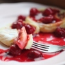 Фотография рецепта Ванильные сырники с домашним ягодным соусом автор Ксения Клиндухова
