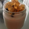Фотография рецепта Ванильный йогурт с черешней голубикой и мармеладом автор spichakova