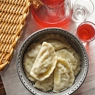 Фотография рецепта Вареники с картофелем шампиньонами и вешенками автор Еда