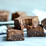 Фотография рецепта Веганские шоколаднокофейные муссовые брауни с орехами автор юля латук