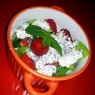 Фотография рецепта Весенний салат с клубникой автор Надежда