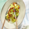 Фотография рецепта Весенняя капоната с оливками и гранатом автор Еда