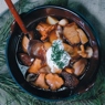 Фотография рецепта Вятская губница традиционный суп из сезонных грибов автор Еда