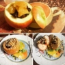 Фотография рецепта Яблоки печеные с клюквой медом и орехами автор Ирина Родионова