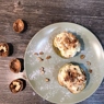 Фотография рецепта Яблоки запеченные с творогом и грецким орехом автор Анна Болдырева