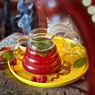 Фотография рецепта Ягодный чай с Лапсанг Сушонг автор Виктория Соловейкина