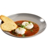 Фотография рецепта Яйца пашот с томатным соусом и кинзой автор Еда