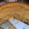 Фотография рецепта Закрытый куриный пирог с овощами и сливочным соусом автор Татьяна Найт Каменцева