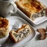 Фотография рецепта Закрытый пирог с курицей и грибами автор julia zaharrra