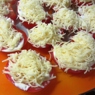 Фотография рецепта Закуска из сыра помидоров и лука автор Виктория Шер