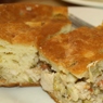 Фотография рецепта Заливной пирог с курицей и брокколи автор Светлана Горелова