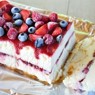 Фотография рецепта Замороженный творожный торт с белым шоколадом автор Виктория Никитина