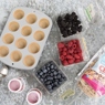 Фотография рецепта Замороженный йогурт с фруктами и ягодами автор Vera Lykova