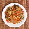 Фотография рецепта Запеченые овощи с чесноком и пармезаном автор Masha Potashova