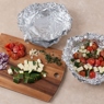 Фотография рецепта Запеченная форель с овощами и сыром камамбер автор ШЕФМАРКЕТ