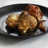 Фотография рецепта Запеченная курица с яблоками в беконе автор Еда