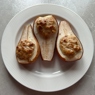 Фотография рецепта Запеченная груша с рикоттой автор Olesya Runkova