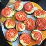Фотография рецепта Запеченные баклажаны с сыром и помидорами автор Татьяна Петрухина