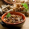 Фотография рецепта Запеченные грибы с чесноком и травами автор Masha Potashova