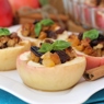 Фотография рецепта Запеченные яблоки с орехами и сухофруктами автор Yana Sl