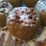 Фотография рецепта Запеченные яблоки с орехами и вареньем автор Полина Петрова