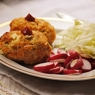 Фотография рецепта Запеченные куриные котлеты с овощами автор Юрий Глазков