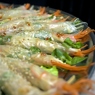 Фотография рецепта Запеченные на гриле креветки в рисовой бумаге автор Настасья Бондарева