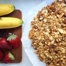 Фотография рецепта Запеченные овсяные мюсли с орехами и кокосовыми хлопьями автор Маша Журкина