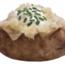 Фотография рецепта Запеченные половинки картофеля с сыром грюйер и шниттлуком автор Саша Давыденко