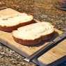 Фотография рецепта Запеченный бутерброд с сыром и мясом автор Марина Доценко