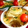 Фотография рецепта Запеченный картофель со сливками и чесноком пофранцузски автор Екатерина Лотышева