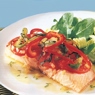 Фотография рецепта Запеченный лосось под болгарским перцем и помидорами автор Кулинар 783836