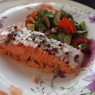 Фотография рецепта Запеченный лосось с розовым перцем автор Kallis Mar