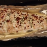 Фотография рецепта Запеченный лосось с розовым перцем автор Kallis Mar