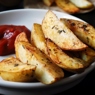 Фотография рецепта Запеченные картофельные дольки автор Anita Ggdf