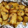 Фотография рецепта Запеченный картофель с хрустящей корочкой автор Anita Ggdf