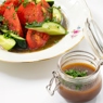 Фотография рецепта Заправка для свежего салата из дачных овощей автор Еда