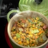 Фотография рецепта Зеленая чечевица с овощами автор Еда