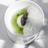 Фотография рецепта Зеленый горошек с аквитанской черной икрой автор Еда