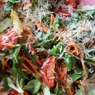 Фотография рецепта Зеленый итальянский салат с соусом винегрет автор Евгения Воскобойникова