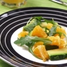 Фотография рецепта Зеленый салат с апельсинами и авокадо автор Masha Potashova