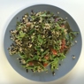 Фотография рецепта Зеленый салат с булгуром чечевицей белуга и мятной заправкой автор Иван Соколов