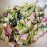 Фотография рецепта Зеленый салат с русским соусом автор Татьяна Петрухина