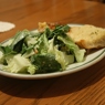 Фотография рецепта Зеленый салат с винегретом из пармезана автор Masha Potashova