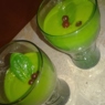 Фотография рецепта Зеленый смузи со шпинатом и имбирем автор Анастасия Гуменюк