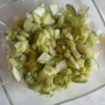 Фотография рецепта Зеленый весенний салат с заправкой из авокадо автор IWS
