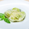 Фотография рецепта Зеленые равиоли со сливочным соусом автор Anita Ggdf