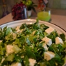 Фотография рецепта Зеленый салат с авокадо и фетой автор Ирина Палкина